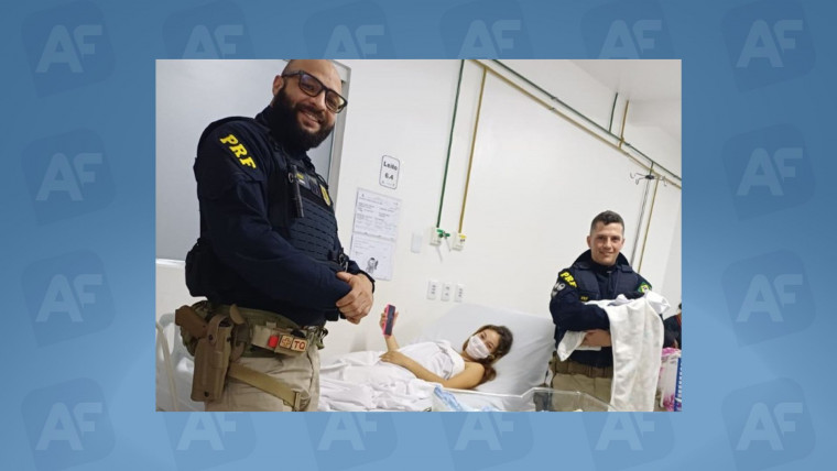 Sem tempo para chegar ao hospital, jovem dá à luz na BR-153 com ajuda da PRF