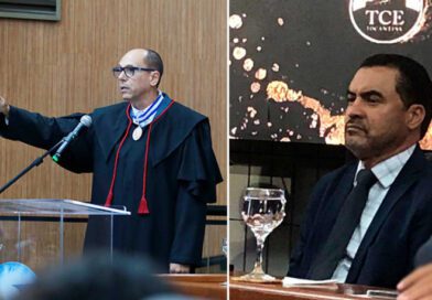 Sem discurso de Wanderlei, Marcos Antônio toma posse e consolida vitória no MP de Contas