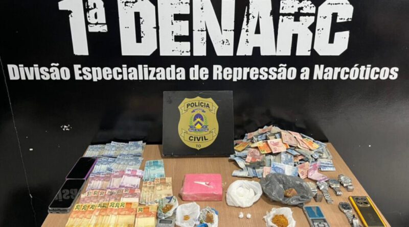 Operação Despertar prende suspeitos de 29 e 52 anos e apreende dois adolescentes de 17 por tráfico em Palmas