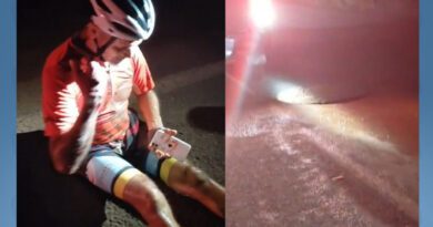 Queda de ciclista escancara buraqueira e perigos na TO-222 entre Araguaína e Filadélfia