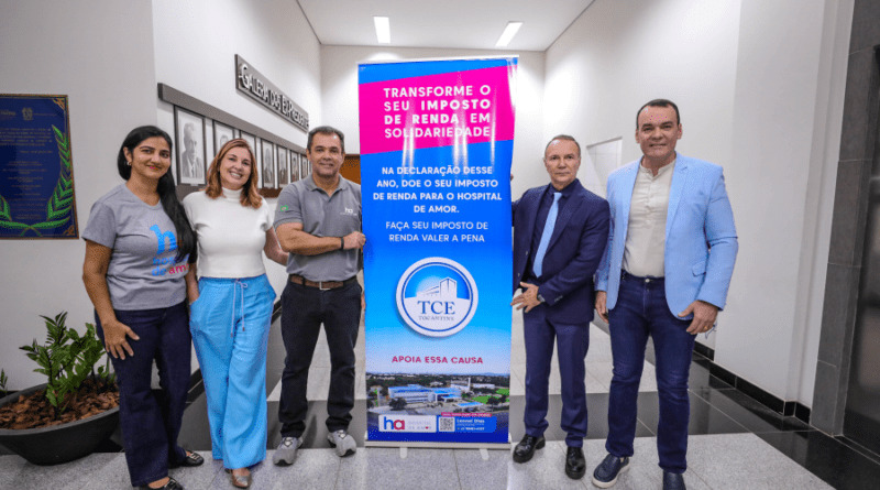 Servidores do TCETO podem destinar parte do Imposto de Renda ao Hospital de Amor