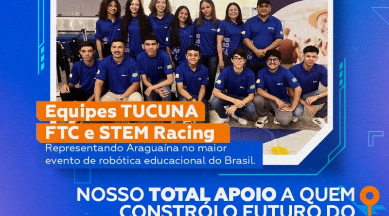 Alexandre Guimarães demonstra apoio a estudantes de Araguaína que representam o Tocantins no Festival SESI de Robótica