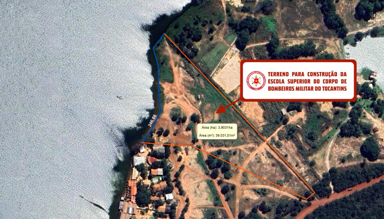 Projeto de R$ 30 milhões prevê construção da Escola Superior dos Bombeiros no Tocantins