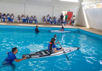 Primeiras remadas: Centro de Canoagem inicia atividades com estudantes e ainda tem vagas
