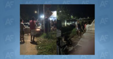 Após causar acidente, motorista com sinais de embriaguez tenta se disfaçar, mas é preso