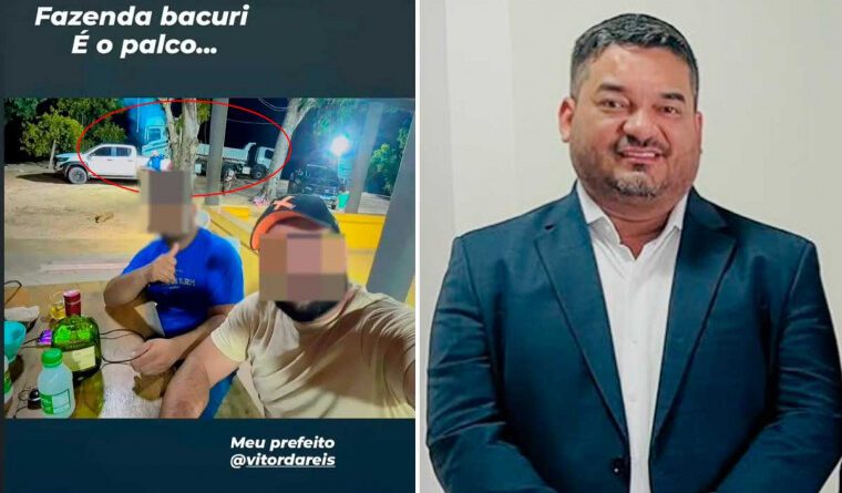 Post no Instagram gera inquérito sobre uso de máquinas públicas em fazenda de prefeito