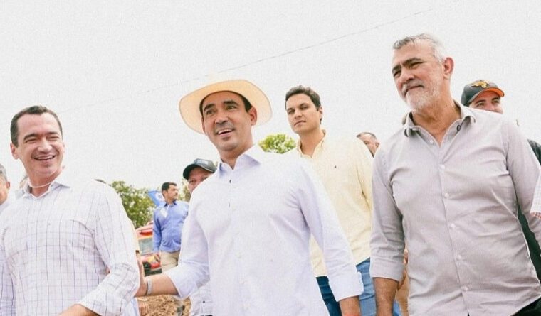 Com Amélio e Alexandre, Vicentinho Júnior reafirma compromisso com o agro e produtores