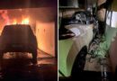 Carro elétrico pega fogo durante carregamento em garagem de residência em Palmas