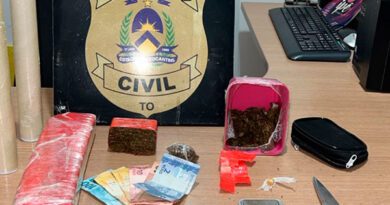 Em Araguaína, Polícia Civil desarticula ponto de venda de drogas e prende traficante