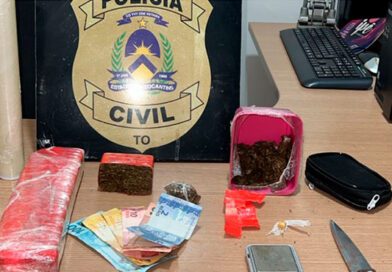 Em Araguaína, Polícia Civil desarticula ponto de venda de drogas e prende traficante