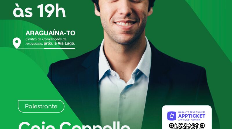 CAIO COPPOLLA É A GRANDE ATRAÇÃO DA EPOCA CASA & CONSTRUÇÃO EM ARAGUAÍNA