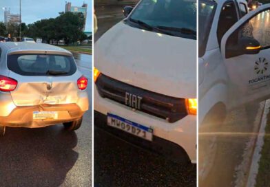 Motorista de aplicativo fica no prejuízo após ter carro atingido por veículo oficial do Estado