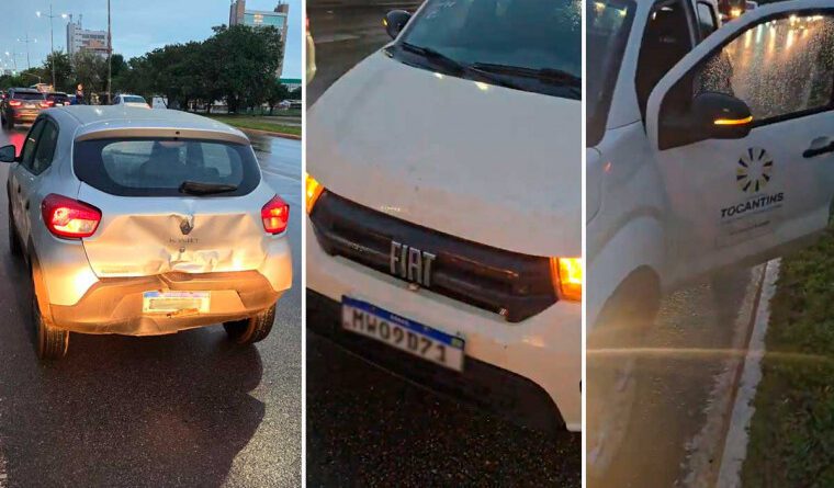 Motorista de aplicativo fica no prejuízo após ter carro atingido por veículo oficial do Estado