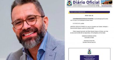 Governo publica DOE com apenas um ato para exonerar vice de Paraíso e vira sinal político