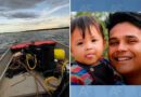 Professor é encontrado morto após naufrágio no rio Araguaia; filho de 2 anos também morreu