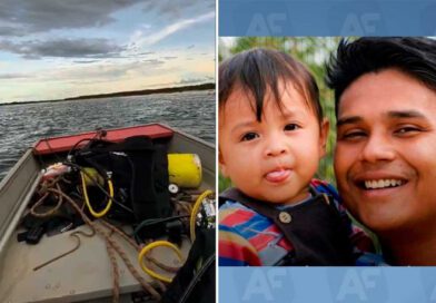 Professor é encontrado morto após naufrágio no rio Araguaia; filho de 2 anos também morreu