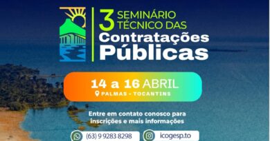 PALMAS SEDIARÁ SEMINÁRIO TÉCNICO SOBRE INTELIGÊNCIA ARTIFICIAL, GOVERNANÇA E CONTRATAÇÕES PÚBLICAS