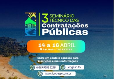 PALMAS SEDIARÁ SEMINÁRIO TÉCNICO SOBRE INTELIGÊNCIA ARTIFICIAL, GOVERNANÇA E CONTRATAÇÕES PÚBLICAS