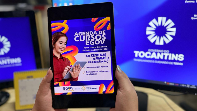 Mais de 45 mil vagas: Escola de Governo oferece 240 cursos para servidores no Tocantins