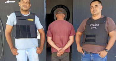Vizinho que espancou mulher e atacou idoso com facão é preso em fazenda no Tocantins