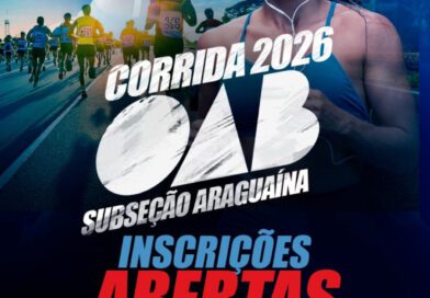 Corrida da OAB 2026 aposta em formato inédito com música ao vivo e pizza em Araguaína