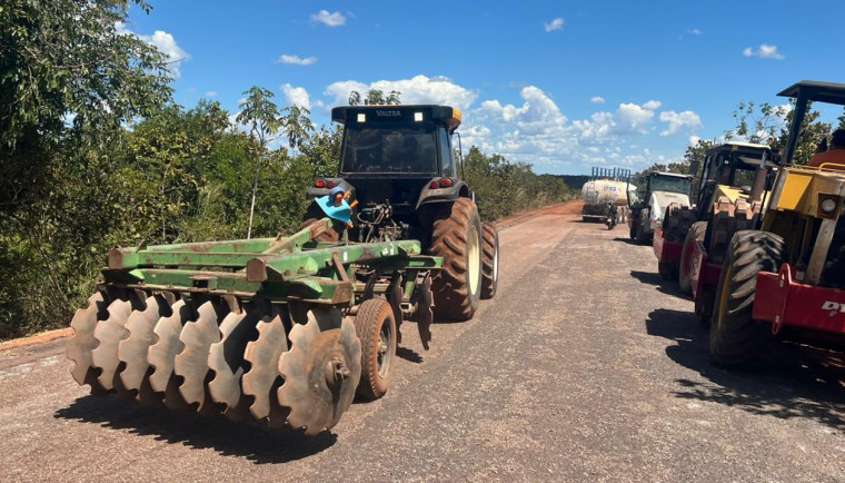 TO-164, corredor do agro na região do Vale do Araguaia, passa por obras de R$ 15 milhões