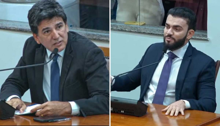 Clima esquenta entre Leo Barbosa e Júnior Geo: ‘papai puxou a orelha’ x ‘não tenho medo de tu’