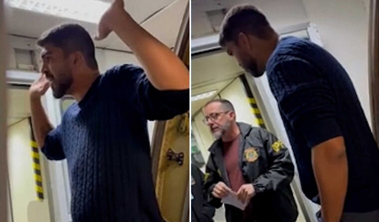 Prefeito tocantinense é retirado de avião após impasse durante embarque em Guarulhos (SP)