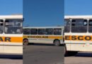 Vídeo de cavalos dentro de ônibus escolar no interior do Tocantins viraliza nas redes sociais