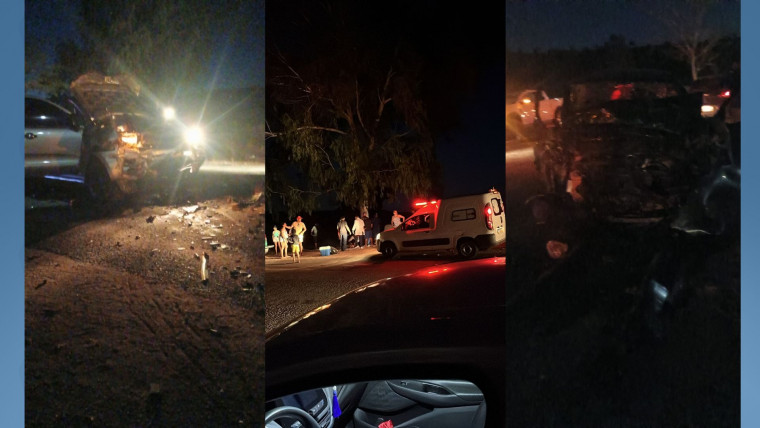Jovem morre e quatro pessoas ficam feridas em colisão frontal na TO-222, em Aragominas