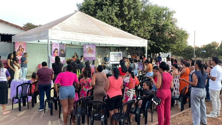 Escola vai às ruas contra a violência e fortalece rede de proteção às mulheres em Almas (TO)
