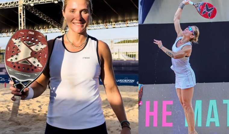 De Araguaína, atleta Yasmine Aires é a 13ª melhor do Brasil e a 37ª do mundo no beach tennis
