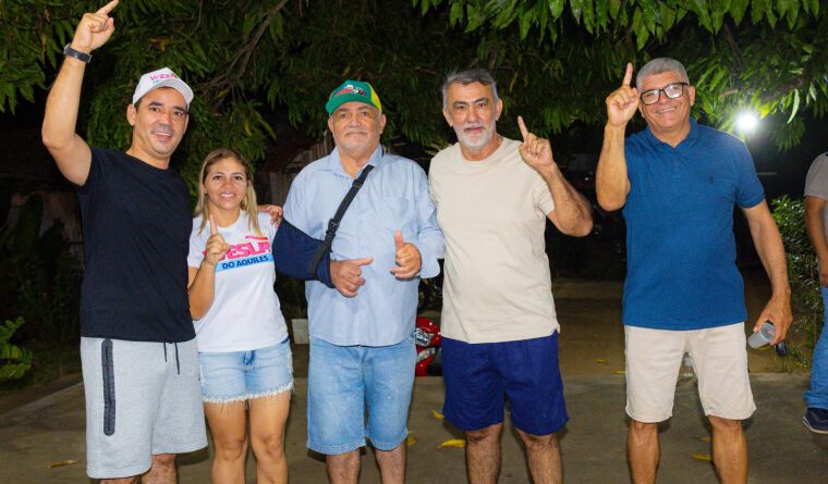 Prefeito de Araguatins oficializa apoio a Vicentinho e fortalece palanque na maior cidade do Bico