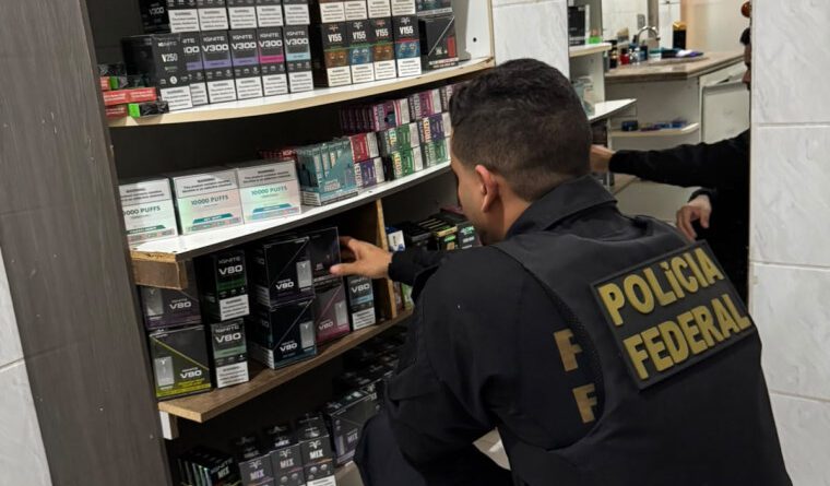 Operação Illícitus Mercatus: Polícia Federal mira esquema de cigarros eletrônicos em Palmas
