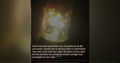 Menino coloca abajur no caixão da mãe em Araguaína e gesto ganha repercussão nacional Menino coloca abajur no caixão da mãe em Araguaína e gesto ganha repercussão nacional