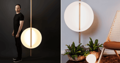 ‘One Sun’: Luminária inspirada no sol intenso do Tocantins disputa prêmio nacional de design