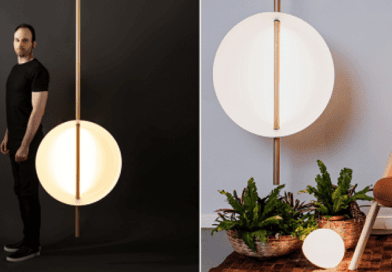 ‘One Sun’: Luminária inspirada no sol intenso do Tocantins disputa prêmio nacional de design
