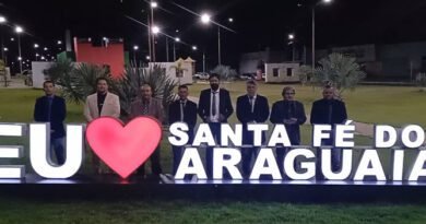 8 dos 9 vereadores Santa Fé do Araguaia declaram apoio a Professora Dorinha para o governo