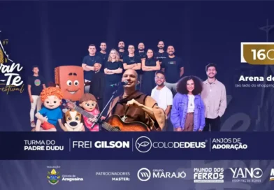 Frei Gilson é a principal atração do Festival Levanta-te em prol da Catedral de Araguaína