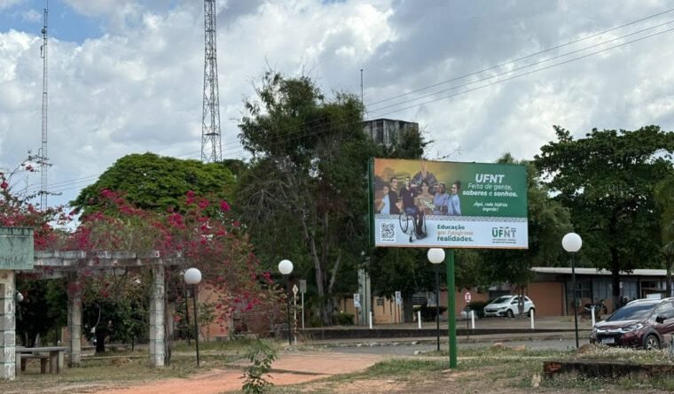 UFNT abre cadastro de reserva para docentes orientadores de TCC com bolsa de R$ 1.850
