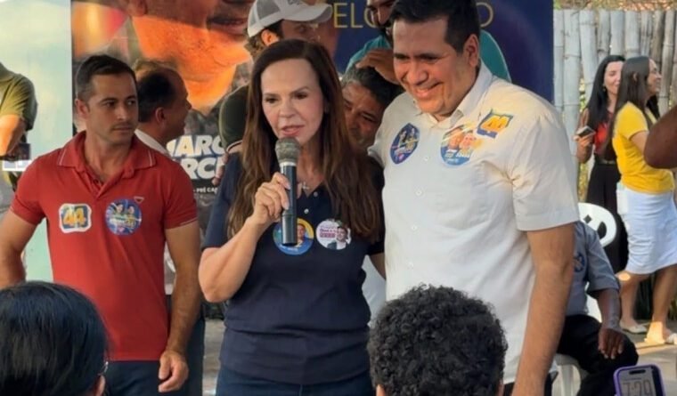 Ao lado de Dorinha, Marcus Marcelo percorre quatro cidades e reforça campanha pela reeleição