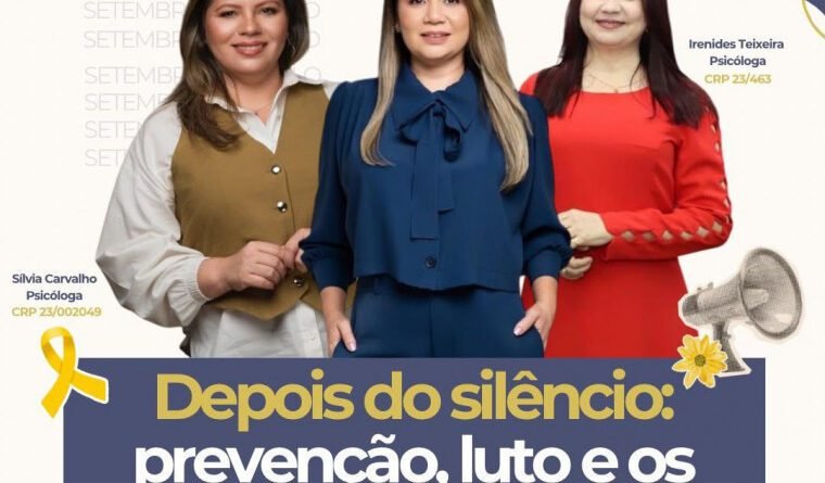 Depois do silêncio: Unitins promove debate sobre prevenção ao suicídio, luto e os caminhos de quem fica