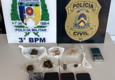 Casal anuncia drogas no status do celular, mas confunde policiais com clientes e acaba preso