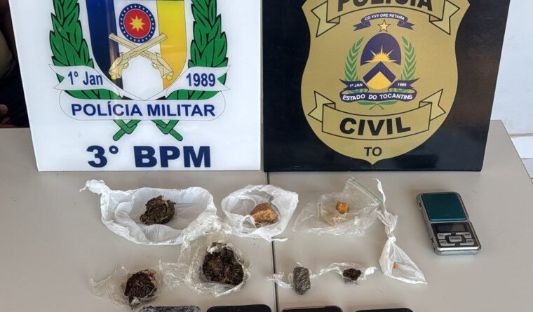 Casal anuncia drogas no status do celular, mas confunde policiais com clientes e acaba preso