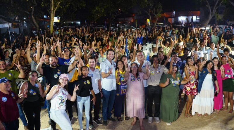 Deputado estadual Olyntho reúne centenas em Palmas, amplia adesão e mostra crescimento da campanha